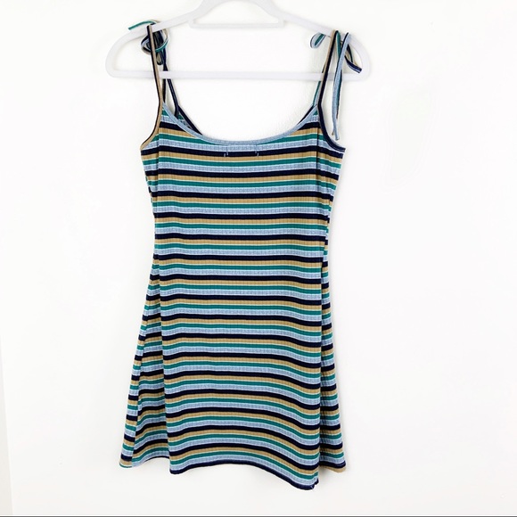 Urban Outfitters Maddie Tie-Strap Striped Dress - Picture 8 of 8